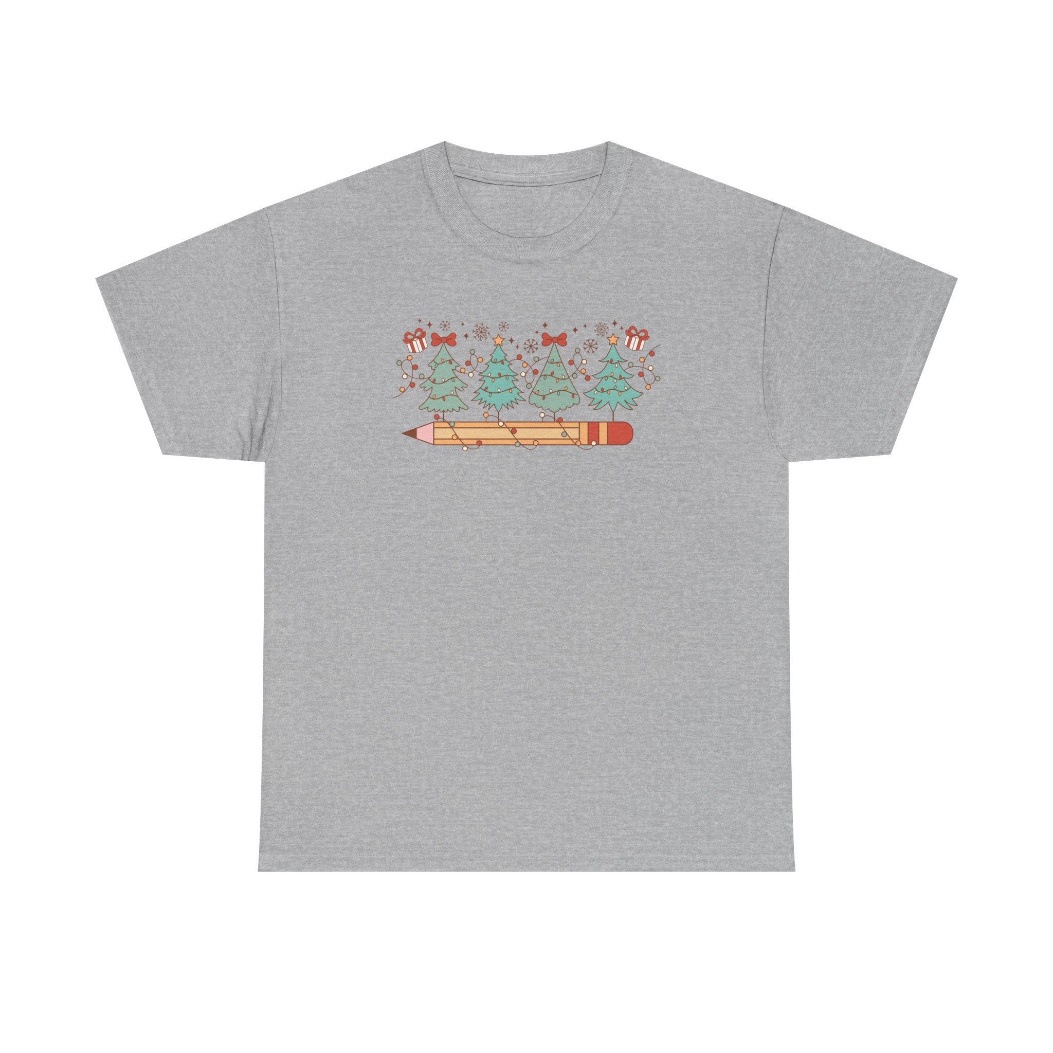 Christmas Trees Unisex Heavy Cotton Tee