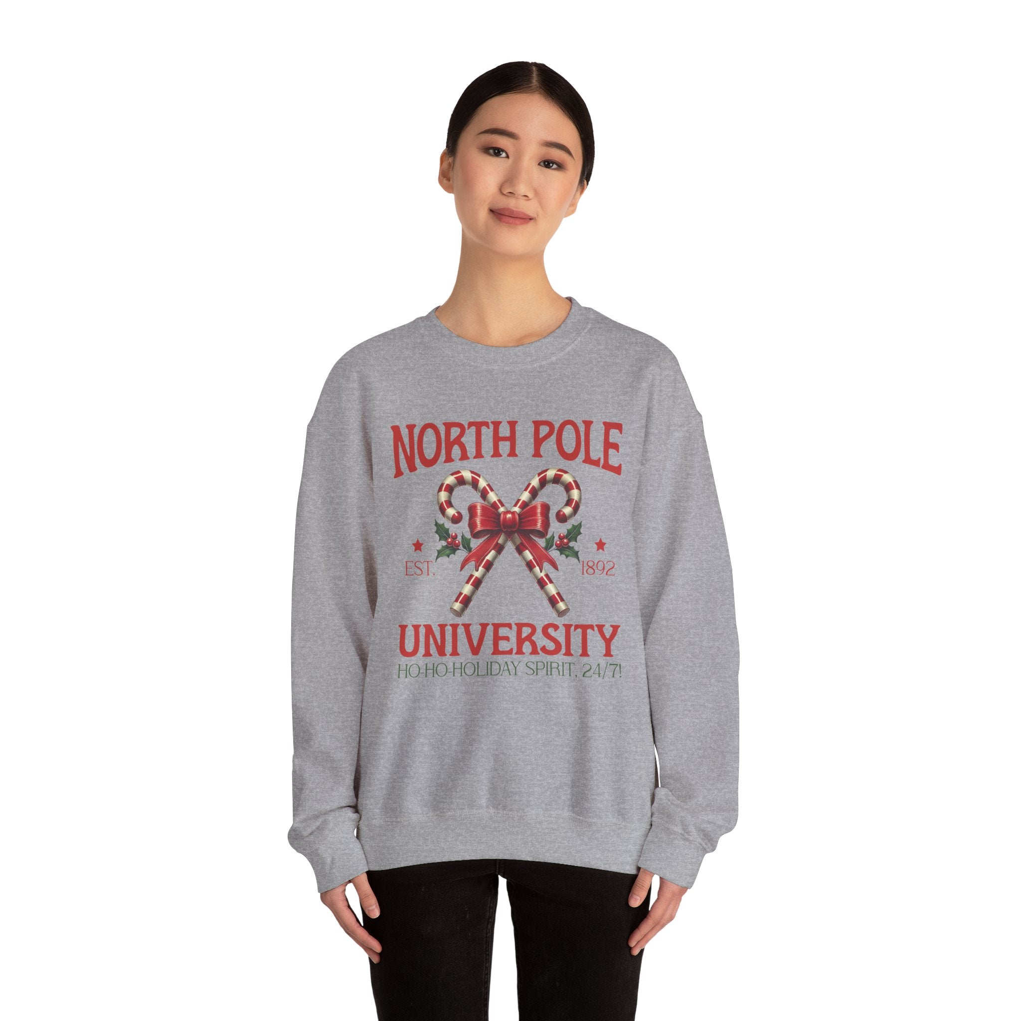 North Pole University Holiday Sweatshirt