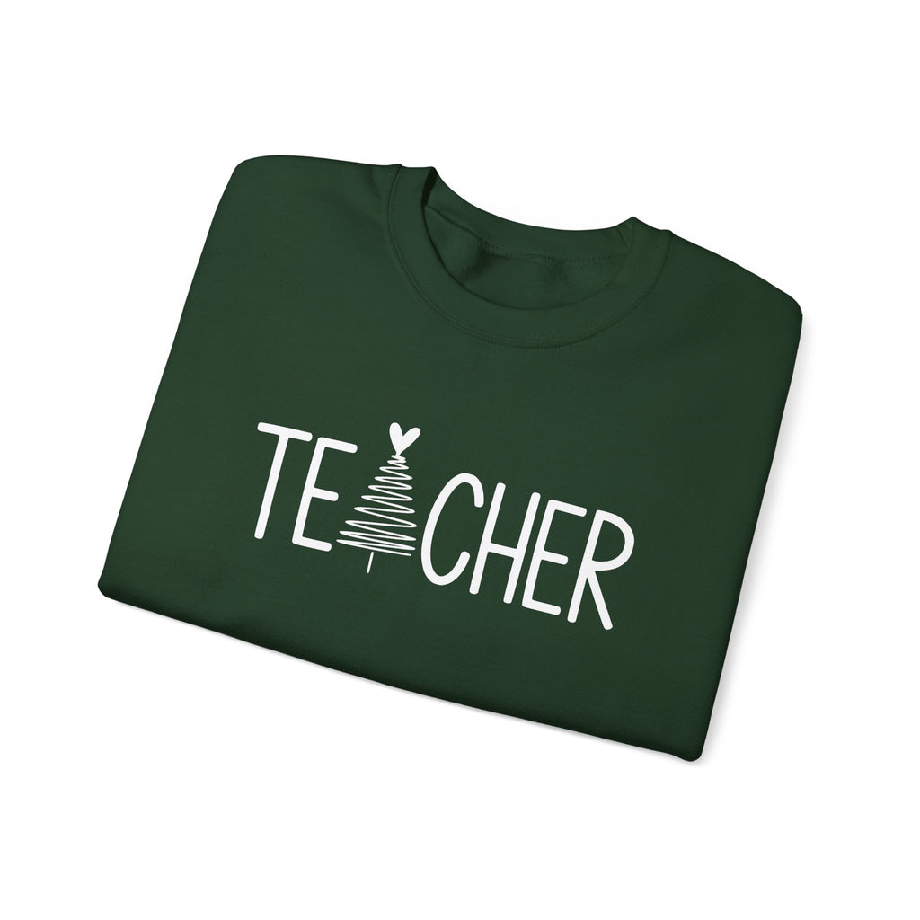 Teacher Crewneck Sweatshirt, Cozy Teacher Gift, Trendy Sweatshirt, Christmas Gift for Teachers, Appreciation Gift
