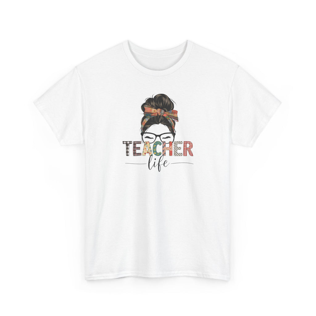 Teacher Life Unisex Heavy Cotton Tee - Perfect Gift for Educators