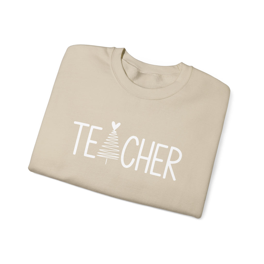 Teacher Crewneck Sweatshirt, Cozy Teacher Gift, Trendy Sweatshirt, Christmas Gift for Teachers, Appreciation Gift