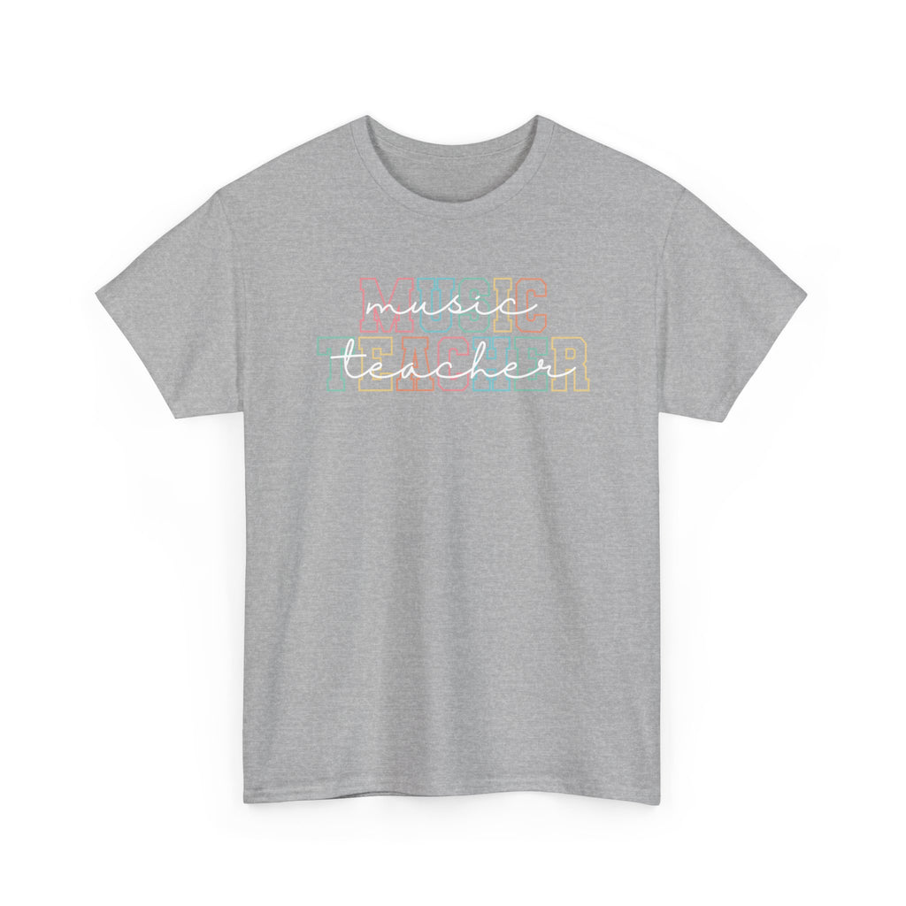 Music Teacher Unisex Heavy Cotton Tee
