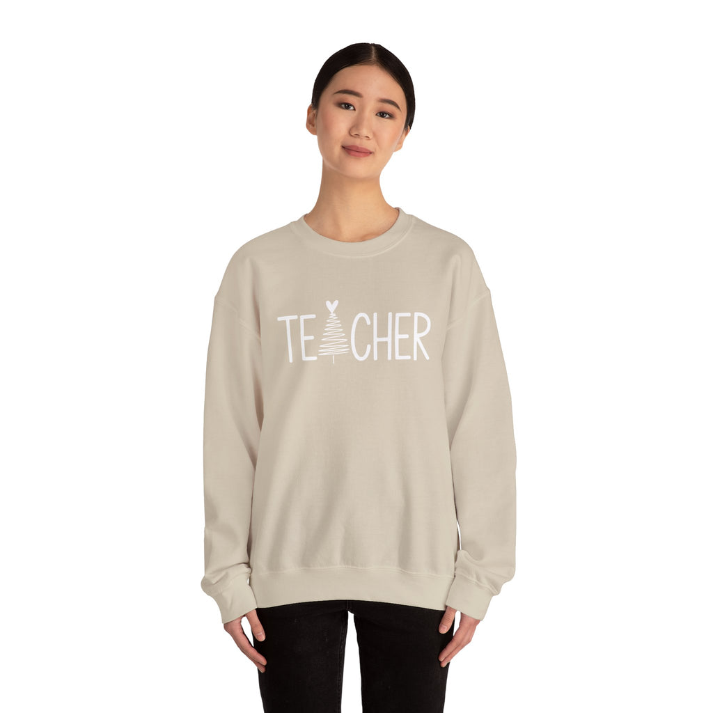 Teacher Crewneck Sweatshirt, Cozy Teacher Gift, Trendy Sweatshirt, Christmas Gift for Teachers, Appreciation Gift