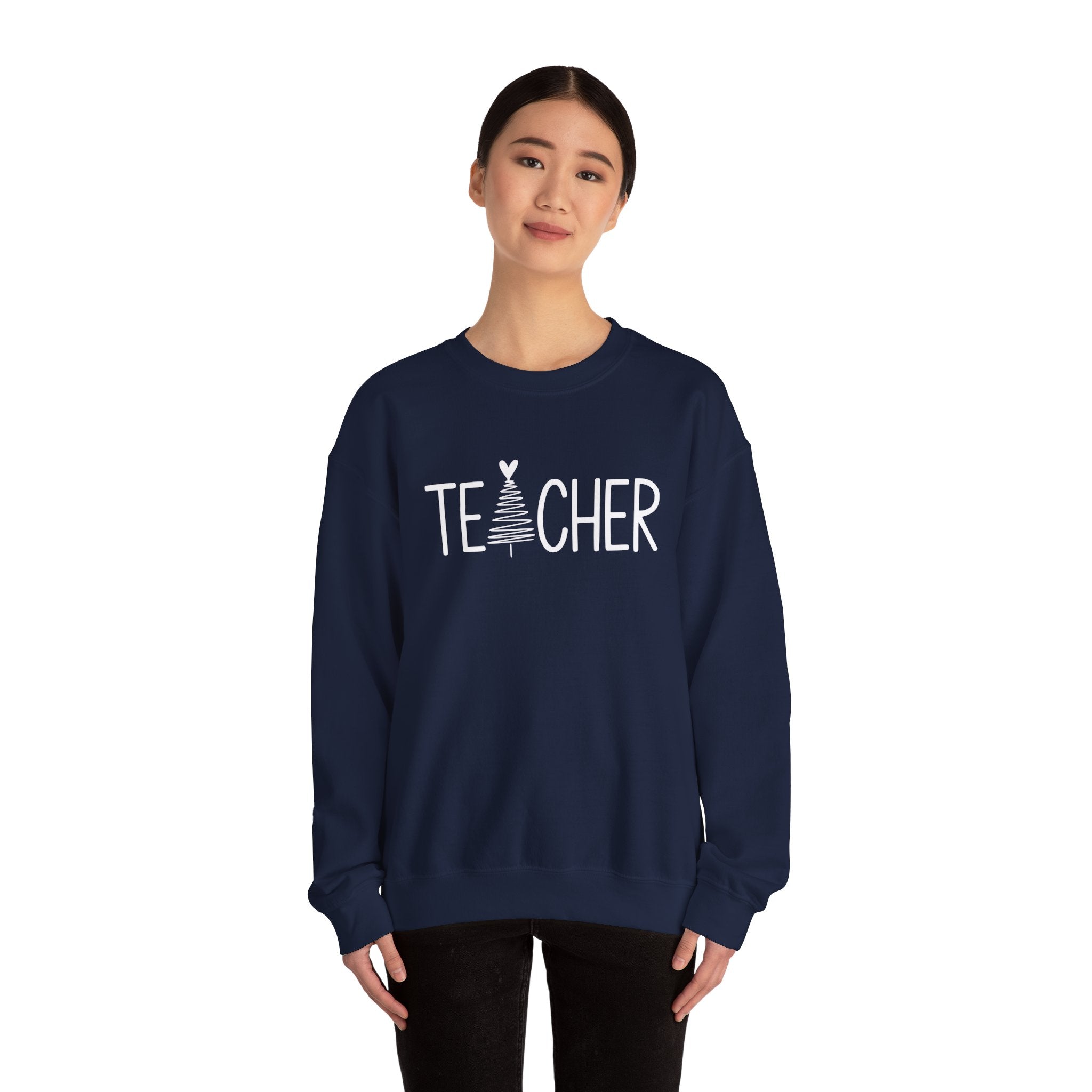 Teacher Crewneck Sweatshirt, Cozy Teacher Gift, Trendy Sweatshirt, Christmas Gift for Teachers, Appreciation Gift
