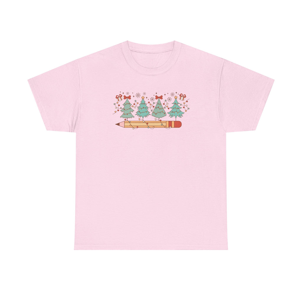 Christmas Trees Unisex Heavy Cotton Tee