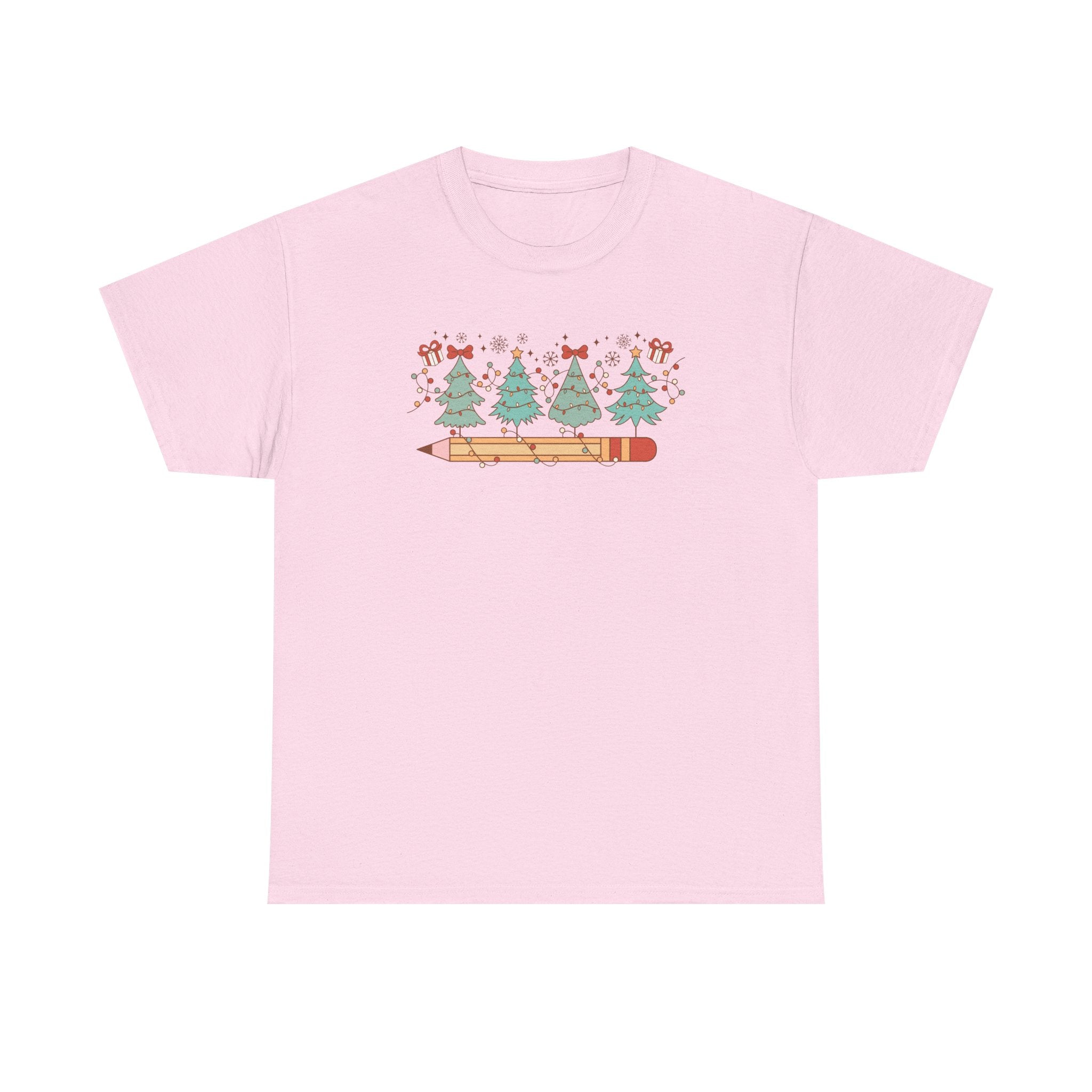 Christmas Trees Unisex Heavy Cotton Tee