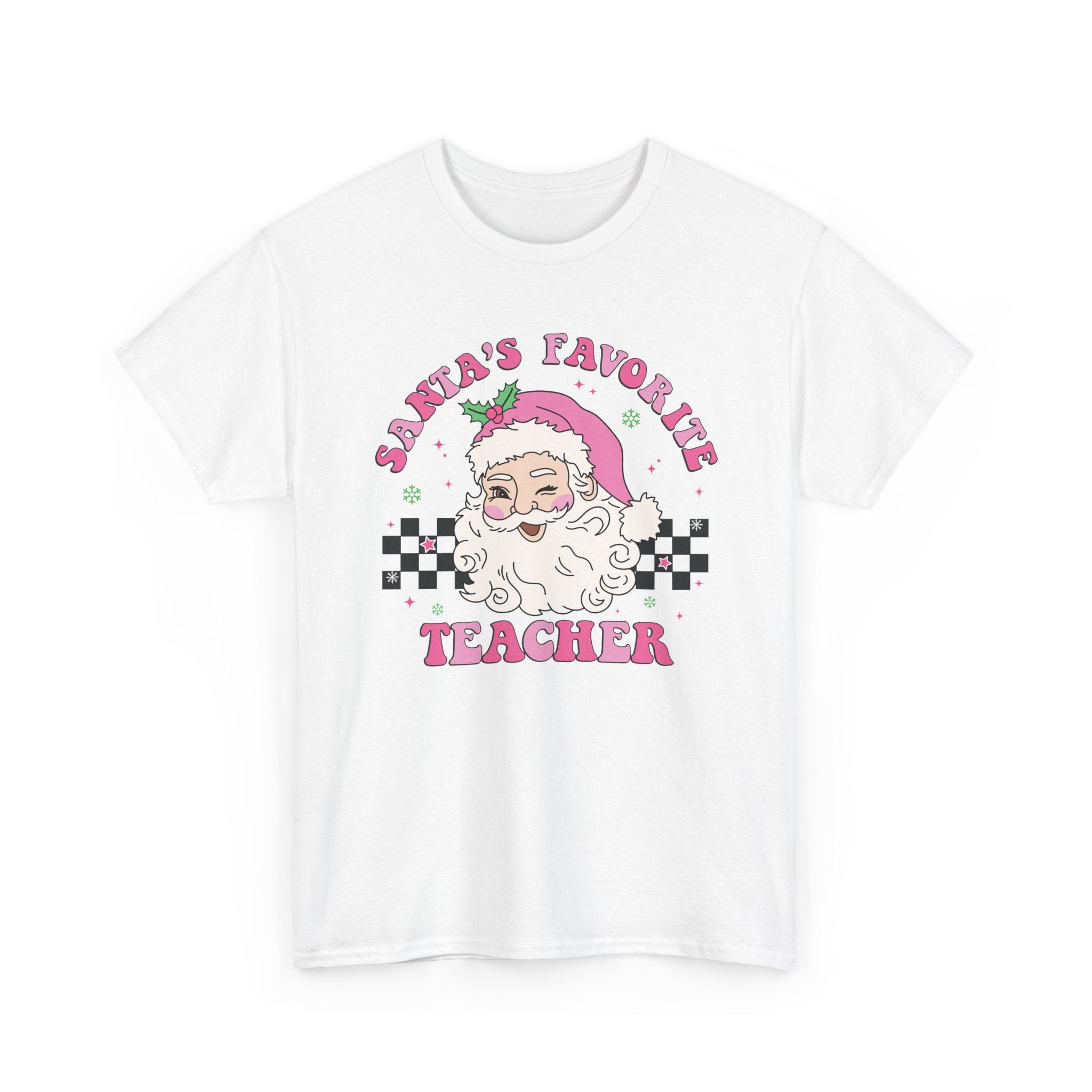 Santa's Favorite Teacher Christmas Tee